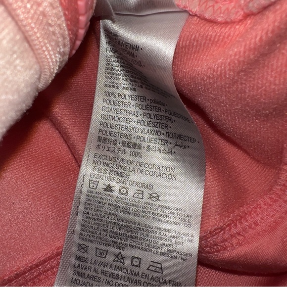 Nike Toddler Girl’s Pink Full-Zip Jacket Size 4T - Picture 4 of 5